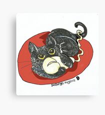 Catting About Canvas Print