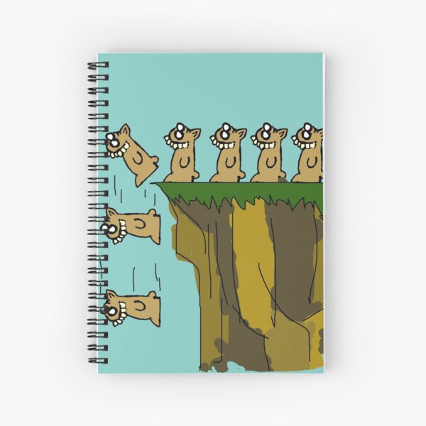 Rodent Death Spiral Notebook