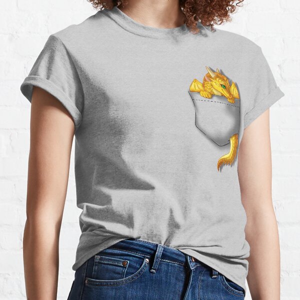Wings of Fire - Pocket Sunny Dragon Classic T-Shirt
