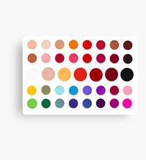 James Charles x Morphe Palette Canvas Print