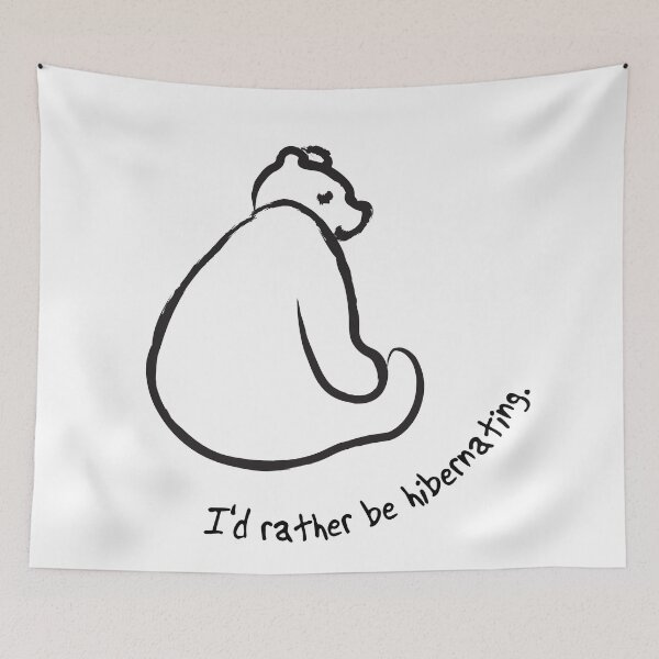 Item preview, Bear I'd rather be hibernating designed and sold by candhdesigns.