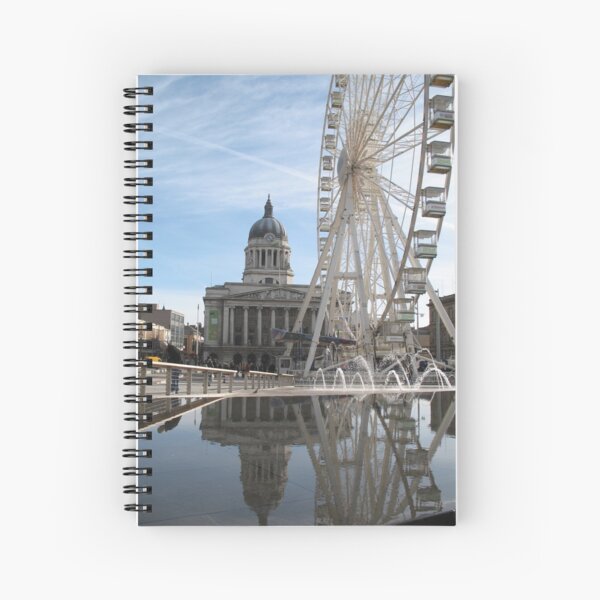 Nottingham Slab Square Spiral Notebook