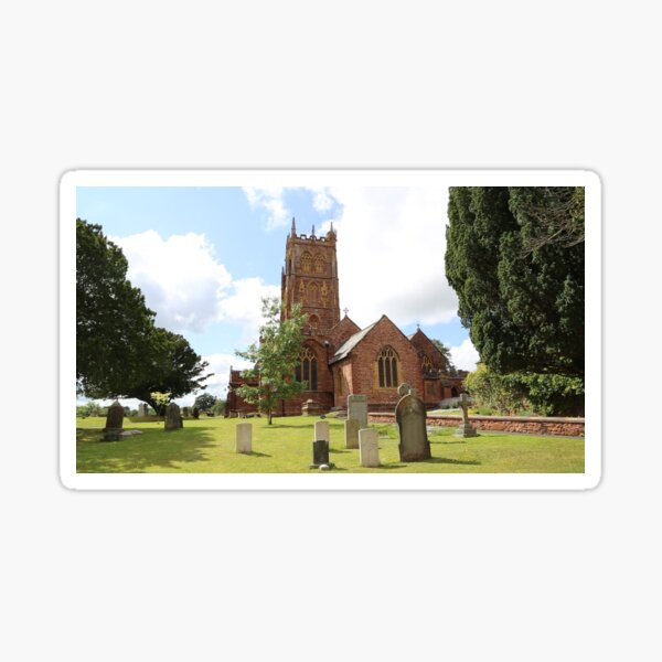 "English village church, St Marys, Lydeard, Somerset, UK