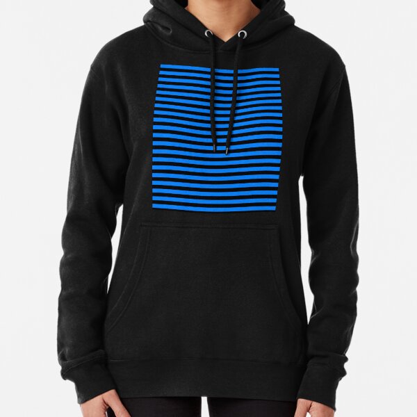 azure blue hoodie