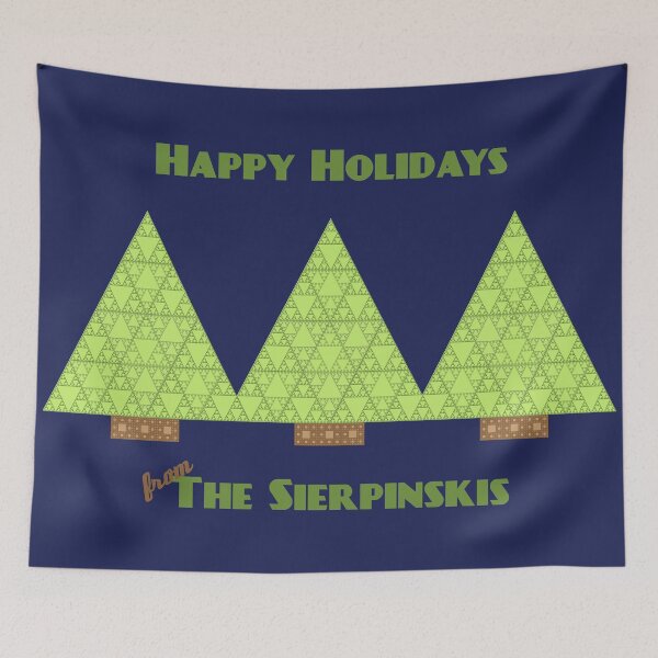 Item preview, Fractal Christmas Trees, Geometree designed and sold by candhdesigns.