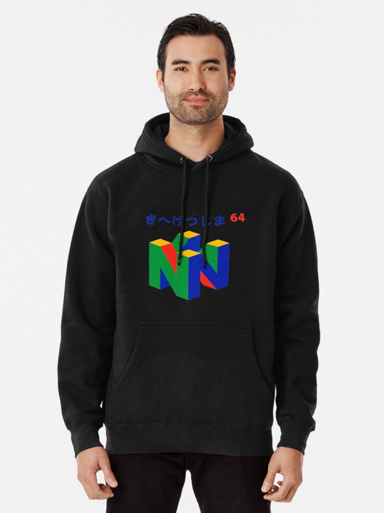 nintendo japanese hoodie