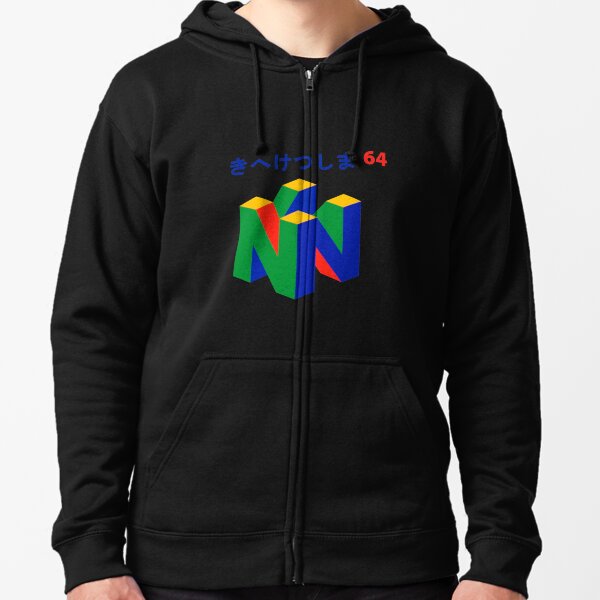 nintendo 64 japanese hoodie