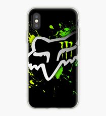 Fox Racing watercolour iPhone Case
