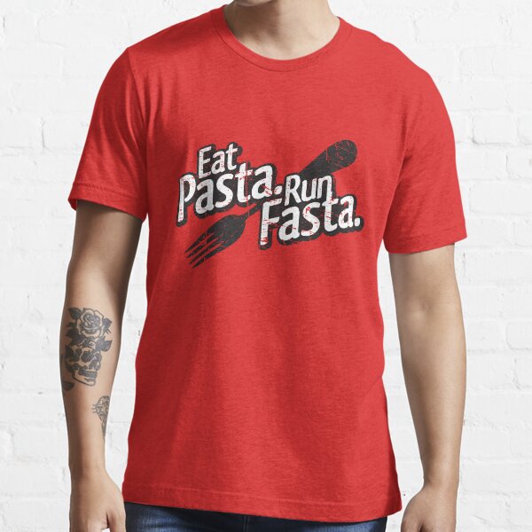Eat Pasta. Run Fasta. Essential T-Shirt