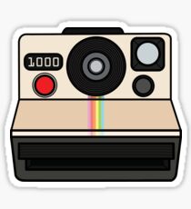 Polaroid land camera Sticker