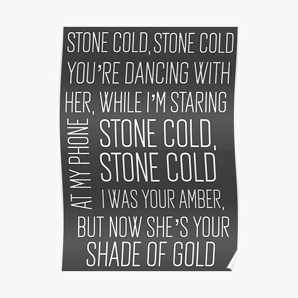 Demi Lovato Lyrics Posters Redbubble