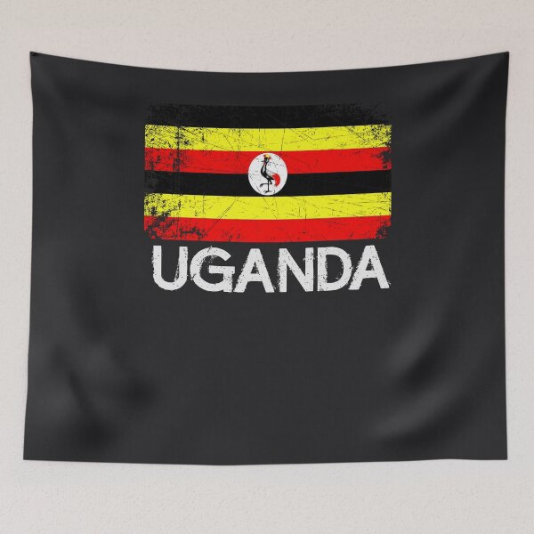 Item preview, Ugandan Flag Design | Vintage Made In Uganda Gift designed and sold by melsens.
