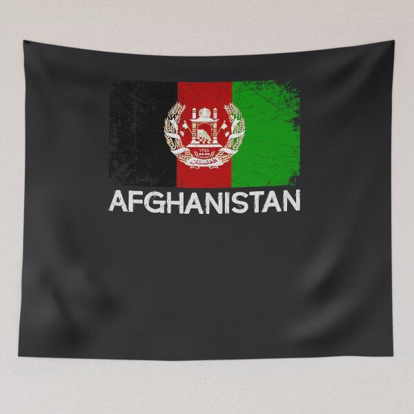 Item preview, Afghan Flag Design | Vintage Made In Afghanistan Gift designed and sold by melsens.