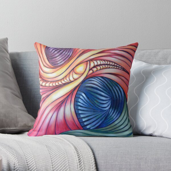 Rhythm Energized Throw Pillow