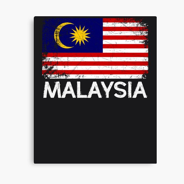 Flag Of Malaysia Canvas Prints Redbubble