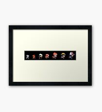 Pokemon Evolution Framed Print