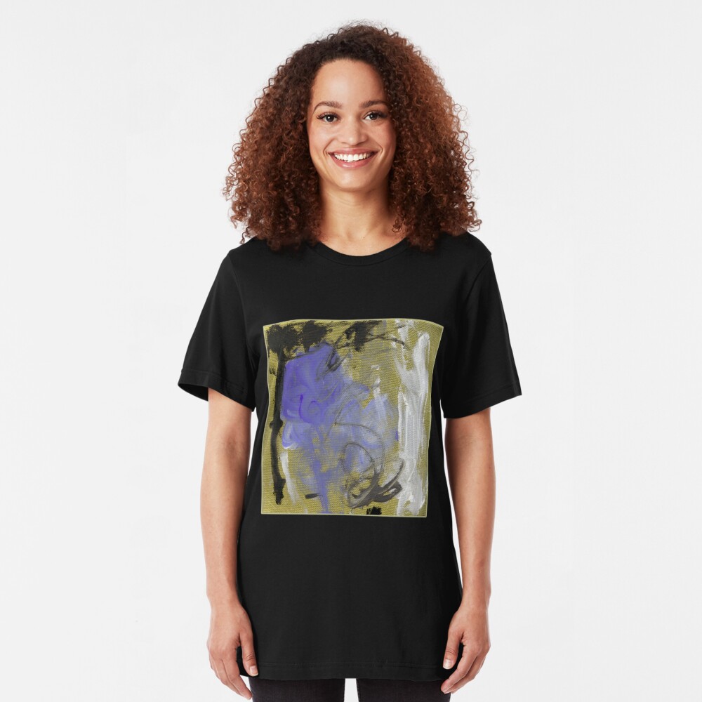 Abstract before Christmas II Slim Fit T-Shirt