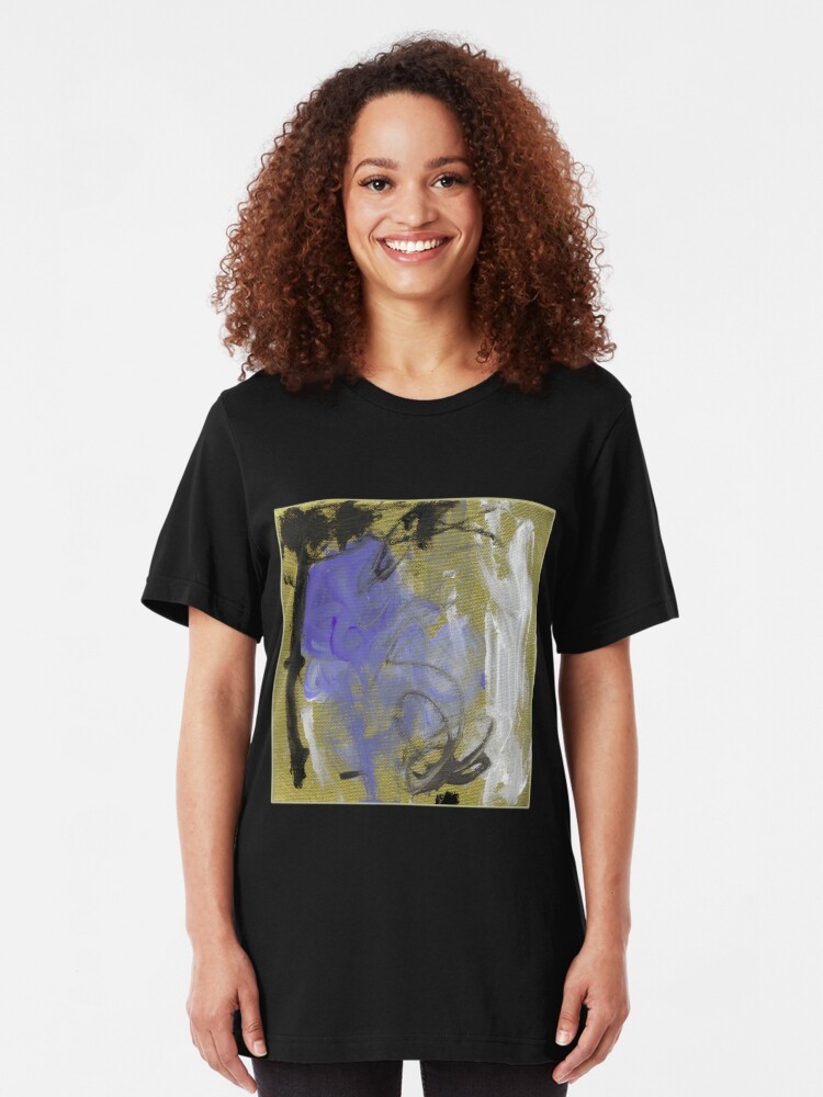 Alternate view of Abstract before Christmas II Slim Fit T-Shirt