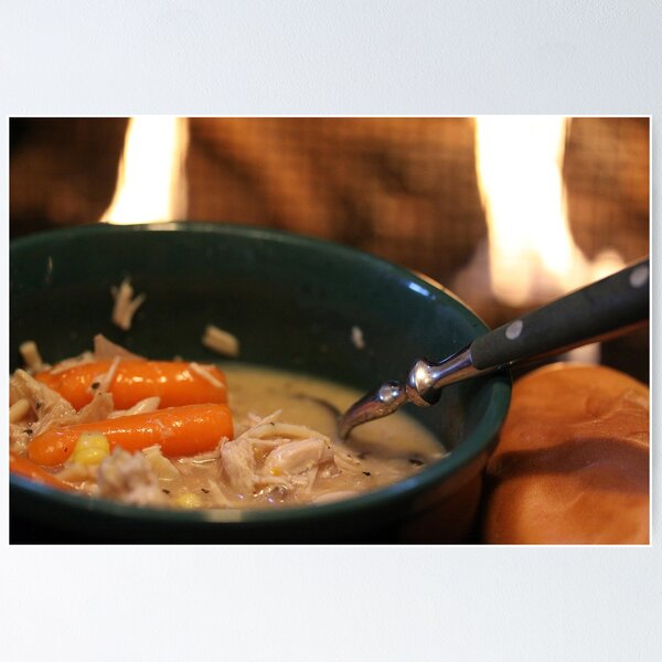 Item preview, Turkey Soup & Bread designed and sold by eelsblueEllen.