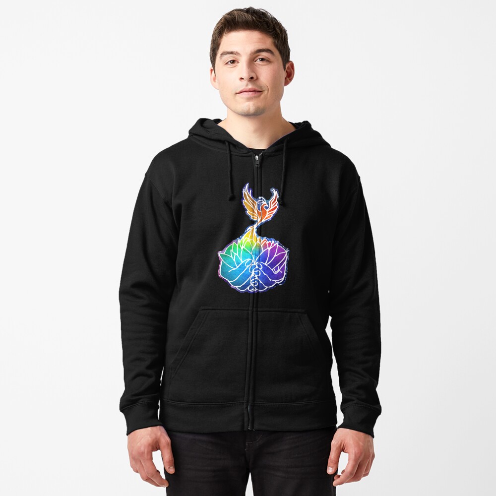 Item preview, Zipped Hoodie designed and sold by tinaschofield.