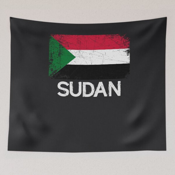 Item preview, Sudanese Flag Design | Vintage Made In Sudan Gift designed and sold by melsens.