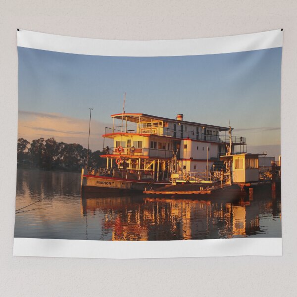 Item preview, Paddlesteamer, morning light designed and sold by FranWest.