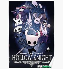 Hollow Knight inspirierte Malerei Poster