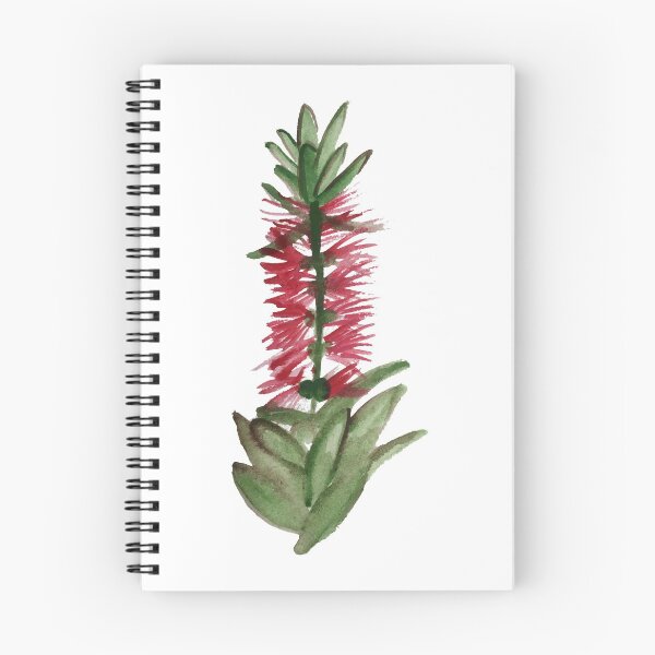 Item preview, Watercolour Australian Native Bottlebrush Flower designed and sold by Annalee Beer.