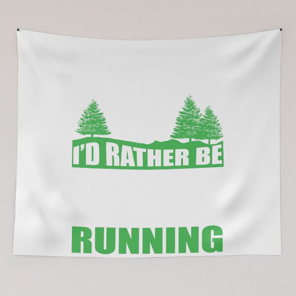 Item preview, I'd Rather be Trail Running designed and sold by Theodore Cory.
