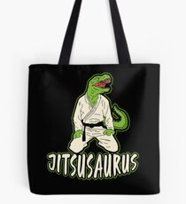 Jiu Jitsu Martial Art Dinosaur Fighter Gift Tote Bag