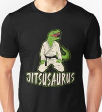 Jiu Jitsu Martial Art Dinosaur Fighter Gift Unisex T-Shirt