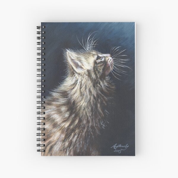 Angel Light Spiral Notebook
