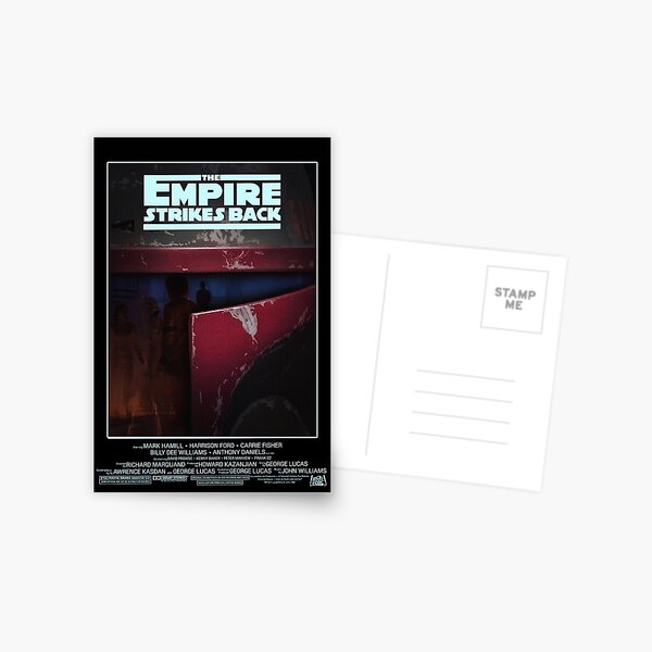 FAN ART: "The Empire Strikes Back" Poster Postcard