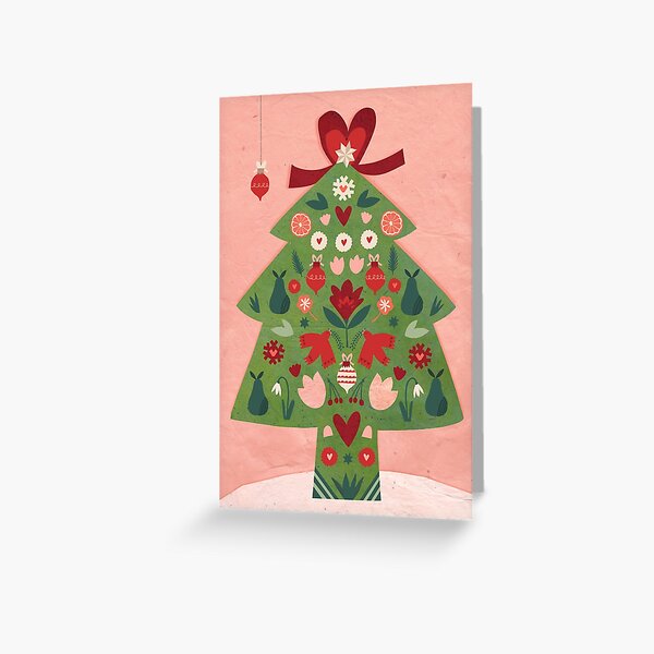 Partridge in a Pear Tree Greeting Card