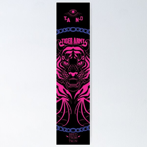 Item preview, Tiger Army Never Dies designed and sold by kerkopes.