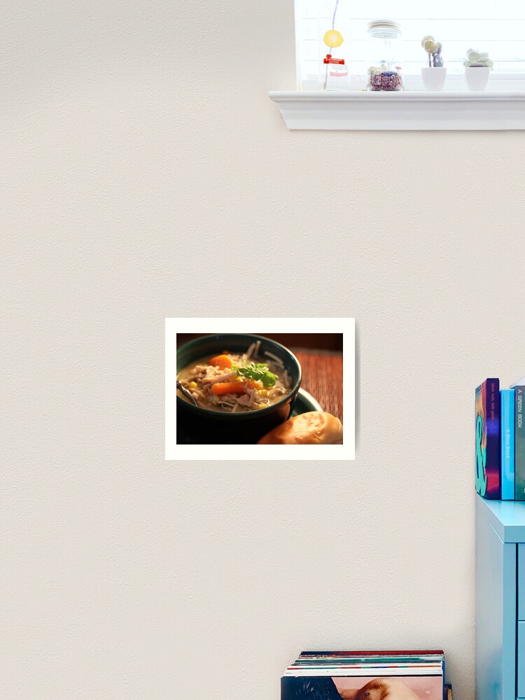 Thumbnail 2 of 3, Art Print, Day After Thanksgiving - Turkey Soup designed and sold by eelsblueEllen.
