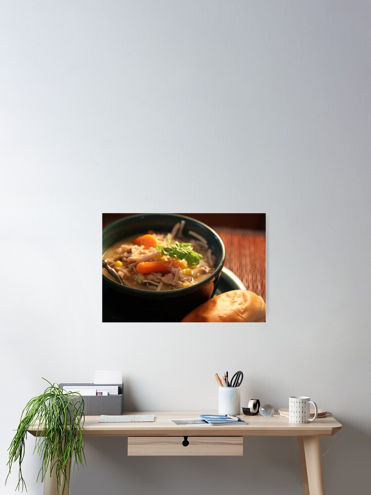 Thumbnail 2 of 3, Poster, Day After Thanksgiving - Turkey Soup designed and sold by eelsblueEllen.