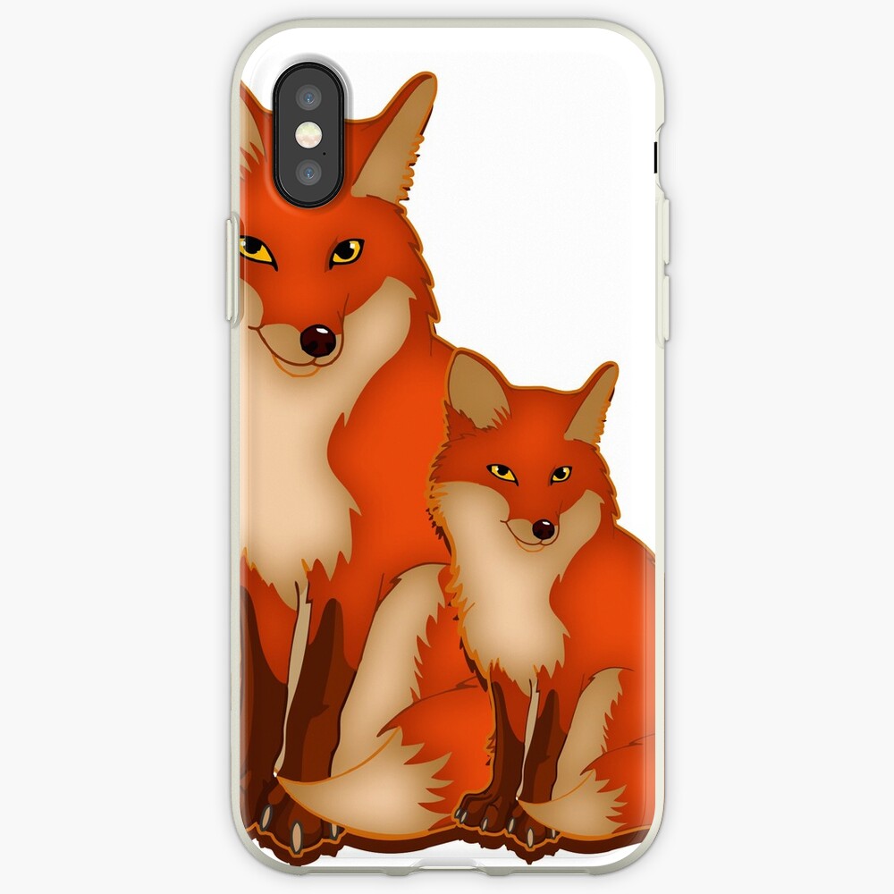 fox-iphone-case-cover-by-0815-shirts-redbubble