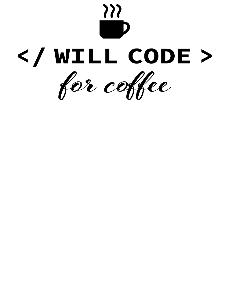 Thumbnail 4 of 4, Boxy T-Shirt, Will code for code designed and sold by KeepOnCoding.