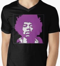 Purple Hendrix Men's V-Neck T-Shirt