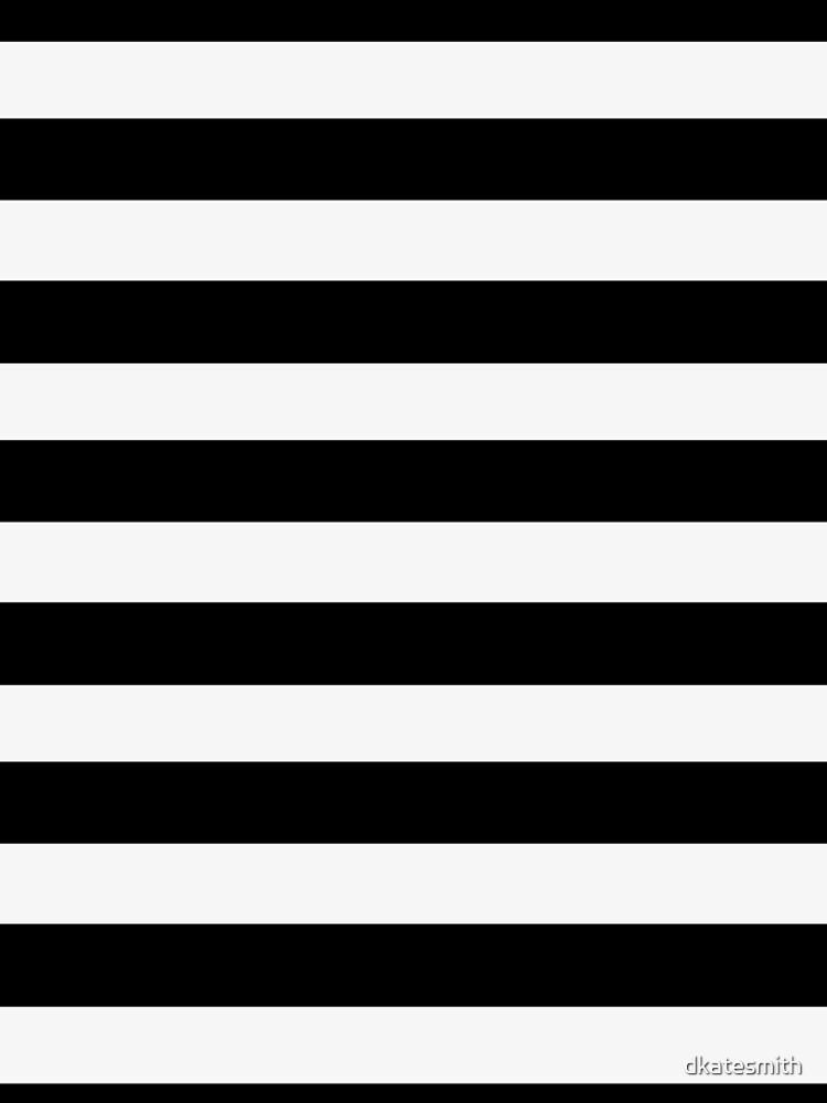 Black White Horizontal Lines by dkatesmith