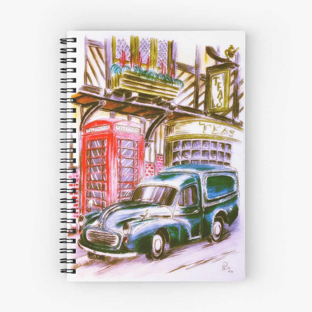 Item preview, Spiral Notebook designed and sold by Rasendyll.