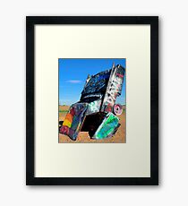 Texas Lawn Dart Framed Print