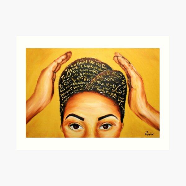 Ebony Majesty Art Print