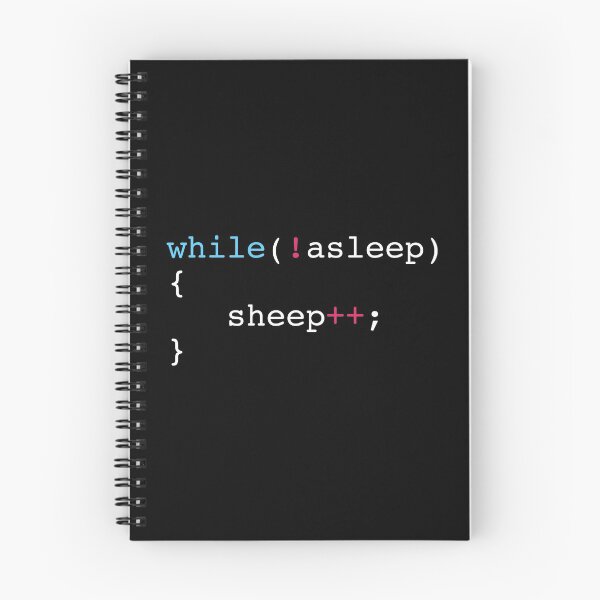 Item preview, Sleep in Programming Style designed and sold by KeepOnCoding.
