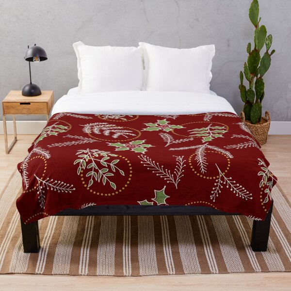 Classic Xmas Throw Blanket