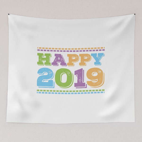 Item preview, Happy 2019 New Year's New Year's Eve Gift designed and sold by MarlowLoom.