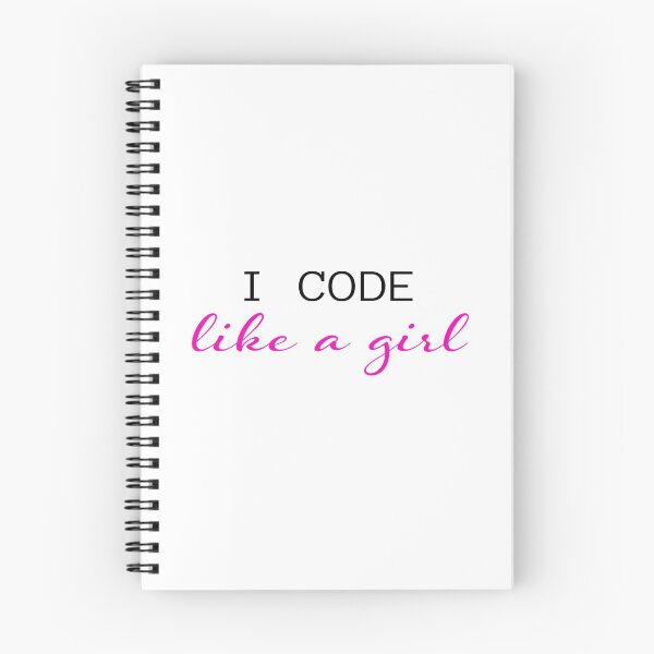 Item preview, I code like a girl designed and sold by KeepOnCoding.