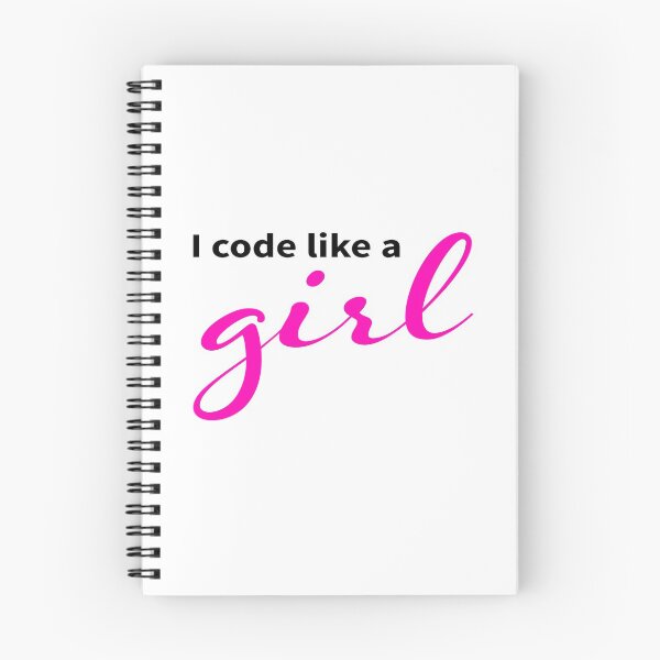 Item preview, I code like a girl designed and sold by KeepOnCoding.