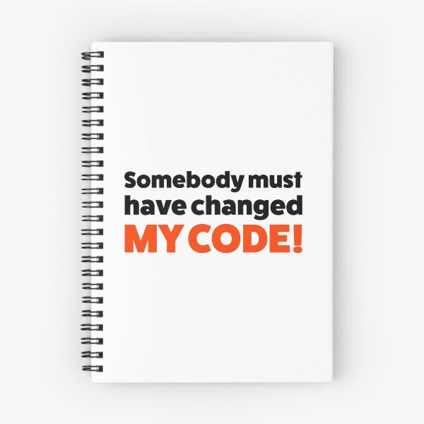 Item preview, Somebody must have changed my code designed and sold by KeepOnCoding.